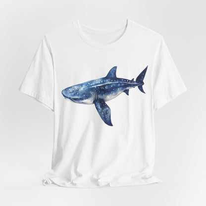 Whale Shark Watercolor - Bella+Canvas Jersey Short Sleeve Tee