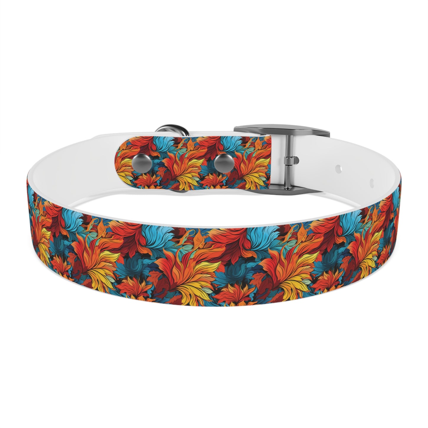 Psychedelic Autumn 2 - Dog Collar