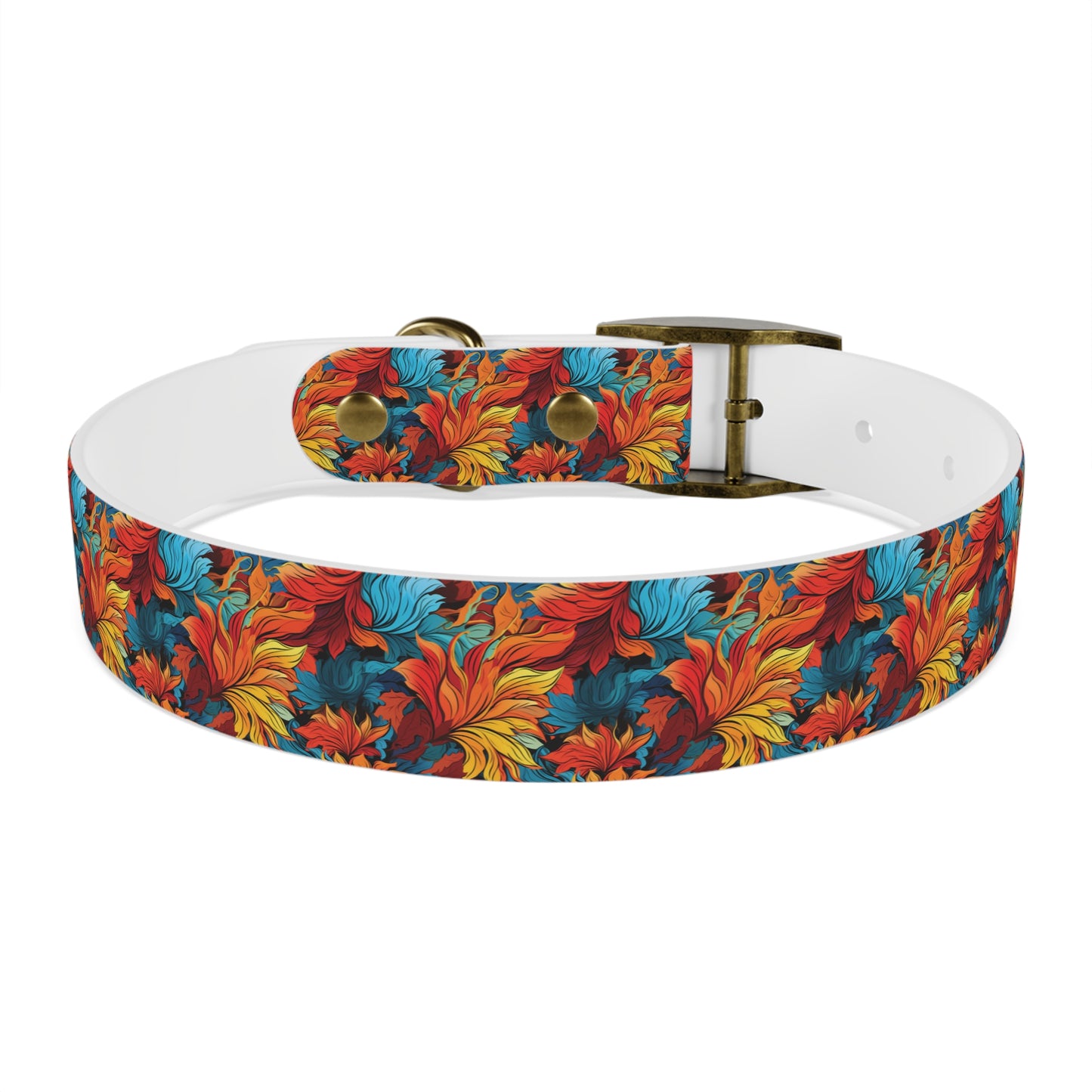 Psychedelic Autumn 2 - Dog Collar