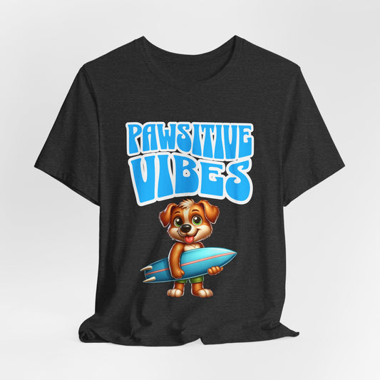 Pawsitive Vibes - Bella+Canvas Short Sleeve Tee