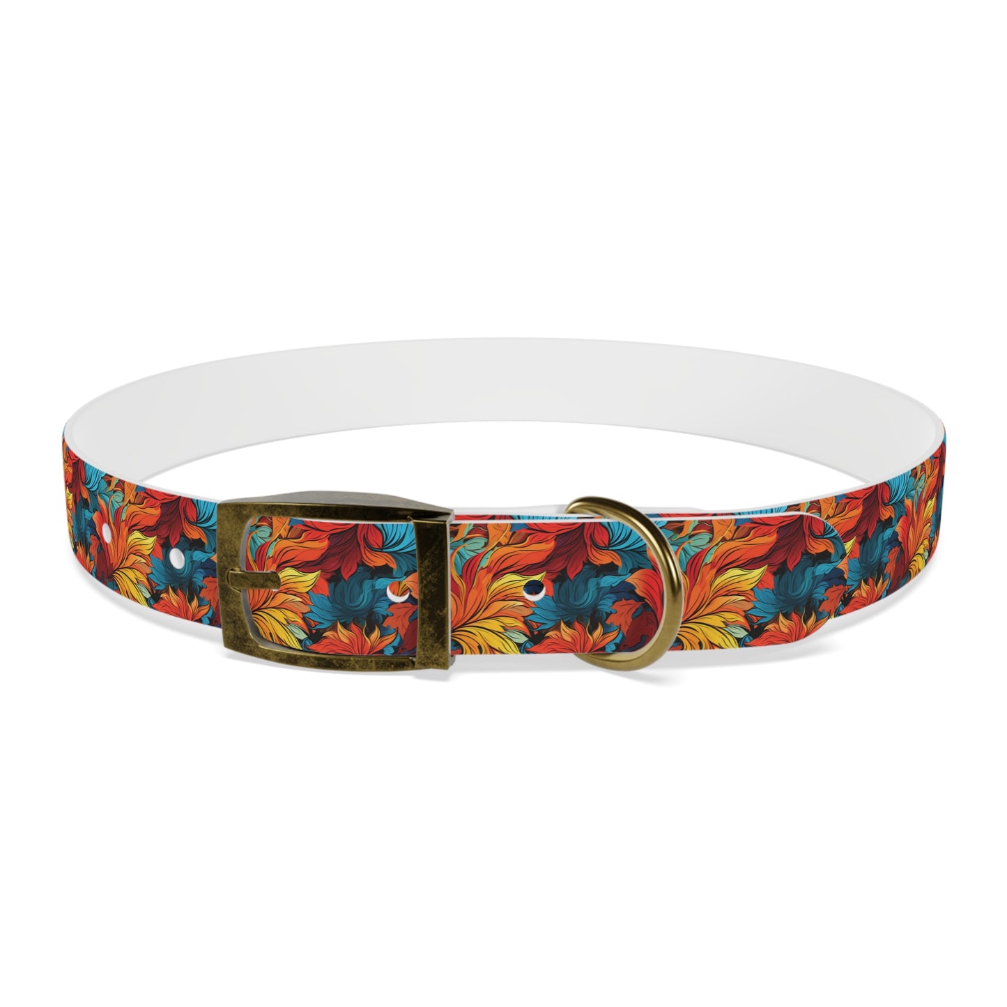 Psychedelic Autumn 2 - Dog Collar