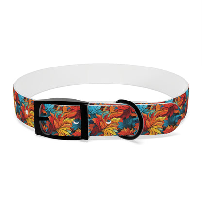 Psychedelic Autumn 2 - Dog Collar