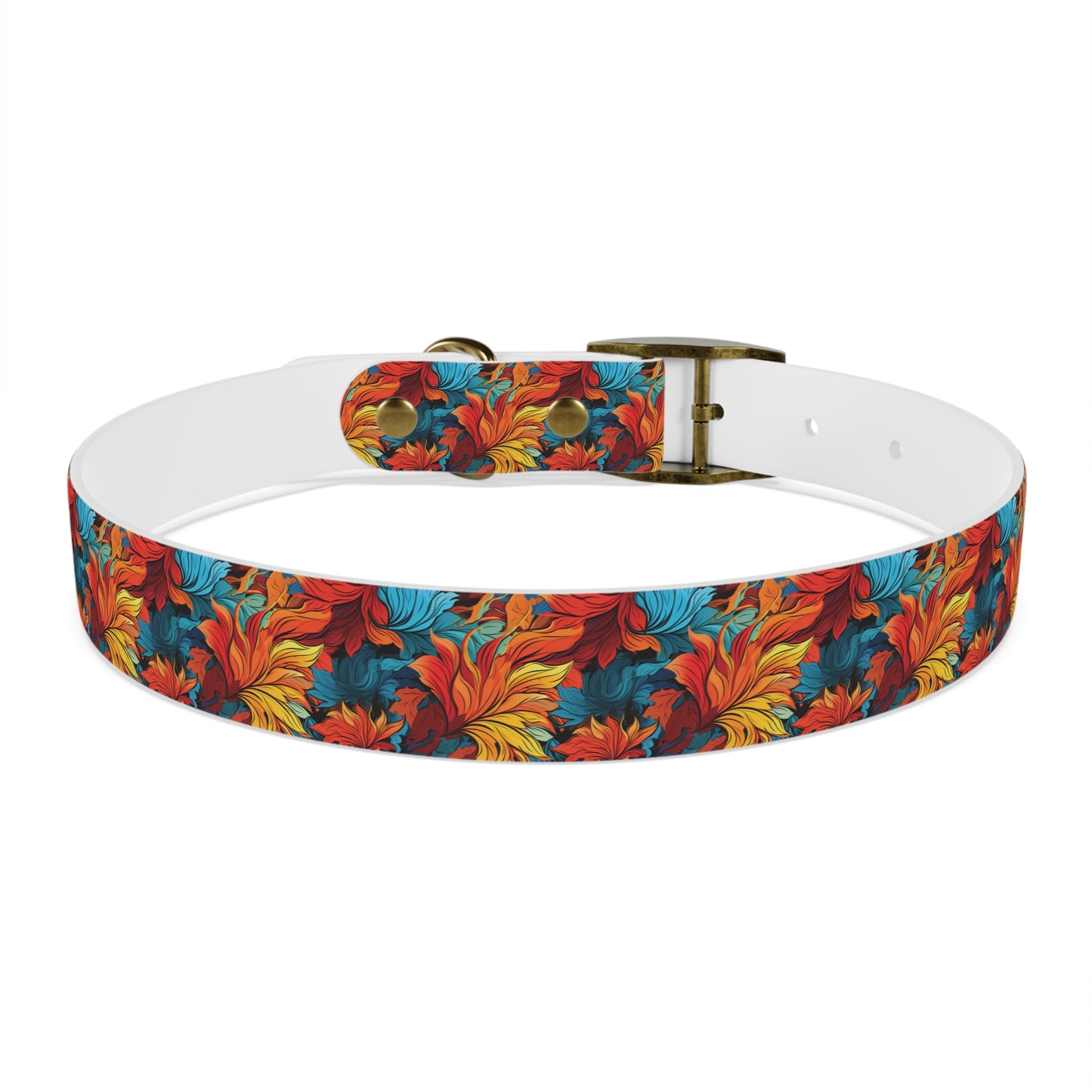 Psychedelic Autumn 2 - Dog Collar