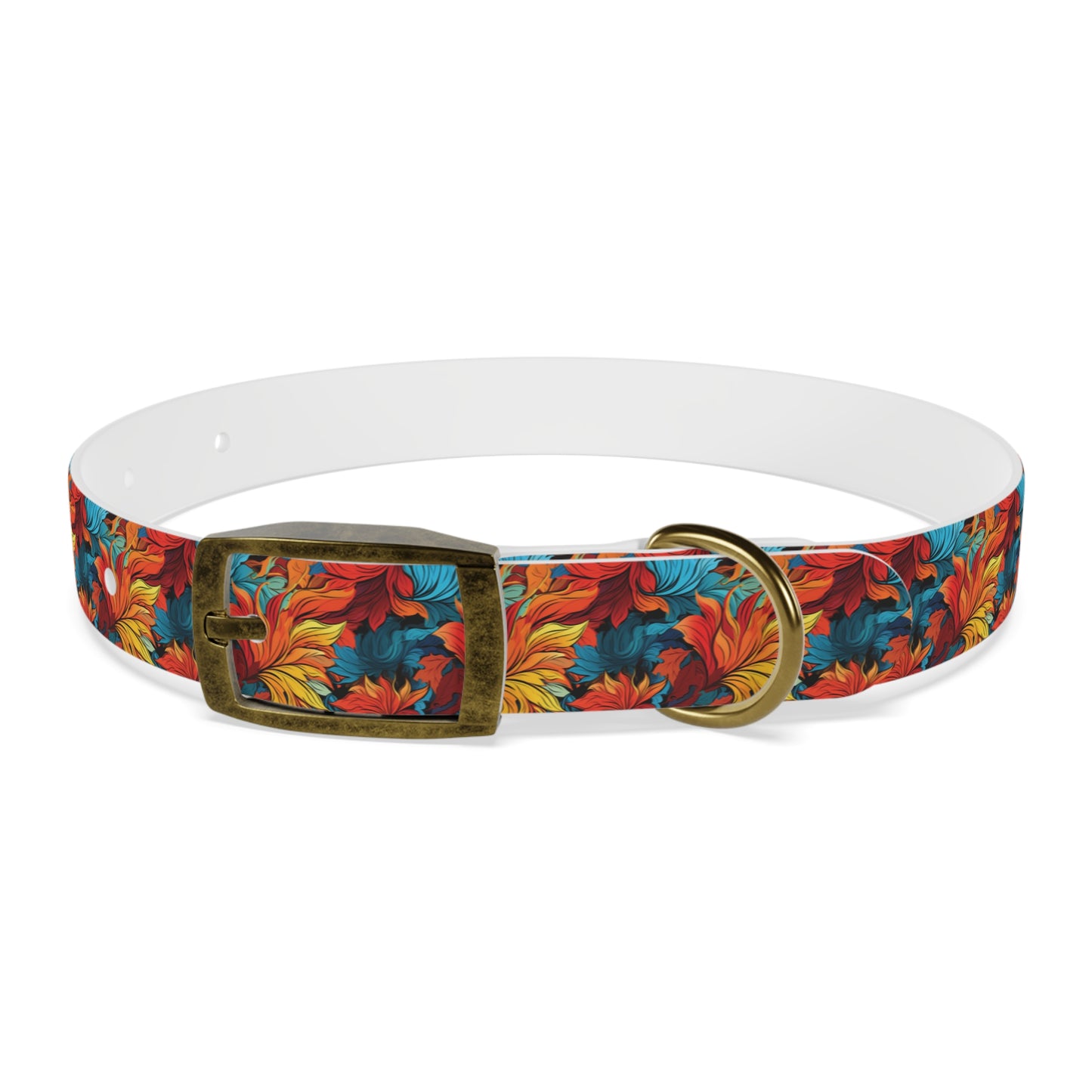 Psychedelic Autumn 2 - Dog Collar